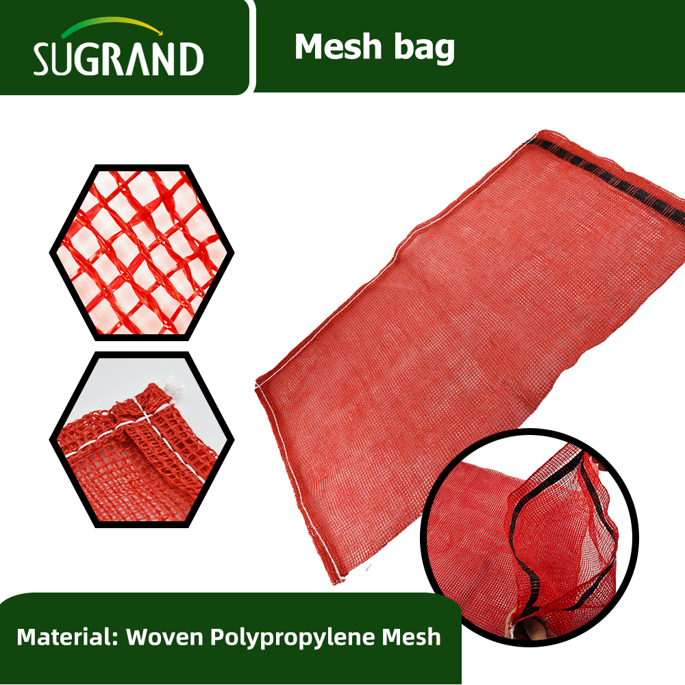  Emballage Légumes PP Mesh Bag Oignon Emballage Raschel Mesh Bag