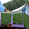 Panneaux de Faux feuillage, mur de plantes d'herbe verte artificielle pour la décoration de jardin
