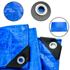 Les bâches extérieures bleues résistantes de toile couvrent le fabricant de bâche de PE