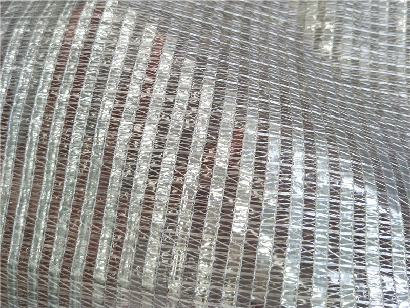 Filet d'ombrage en aluminium argenté pour serre HDPE