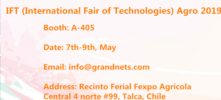 Bienvenue à IFT (Salon international des technologies) Agro 2019