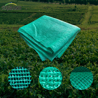 100% nouveau filet d'ombrage vert agricole HDPE