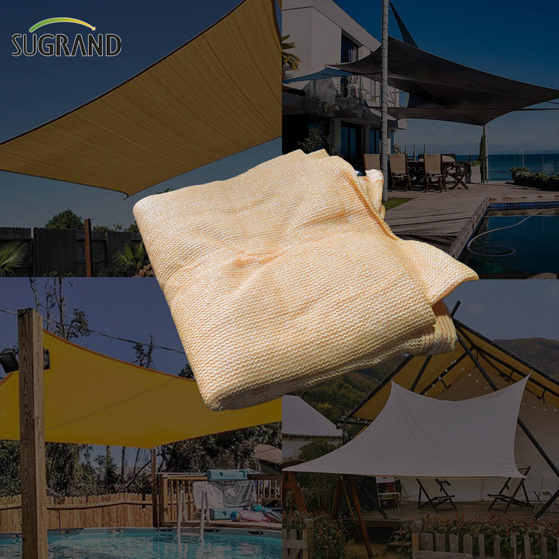 Fabricants personnalisés jaune coule de soleil UV SHADE SUN VENS