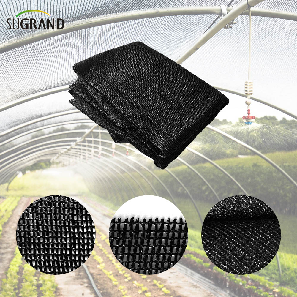 145 Gsm Noir Mono Tape Shade Net pour Agro