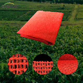 Filet d'ombrage rouge de jardin pour serre agricole 