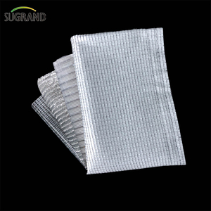 Filet d'ombrage de papier d'aluminium de serre blanche de fournisseur de la Chine 