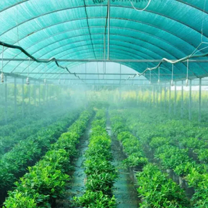 Filet d'ombrage à trois aiguilles avec ruban vert