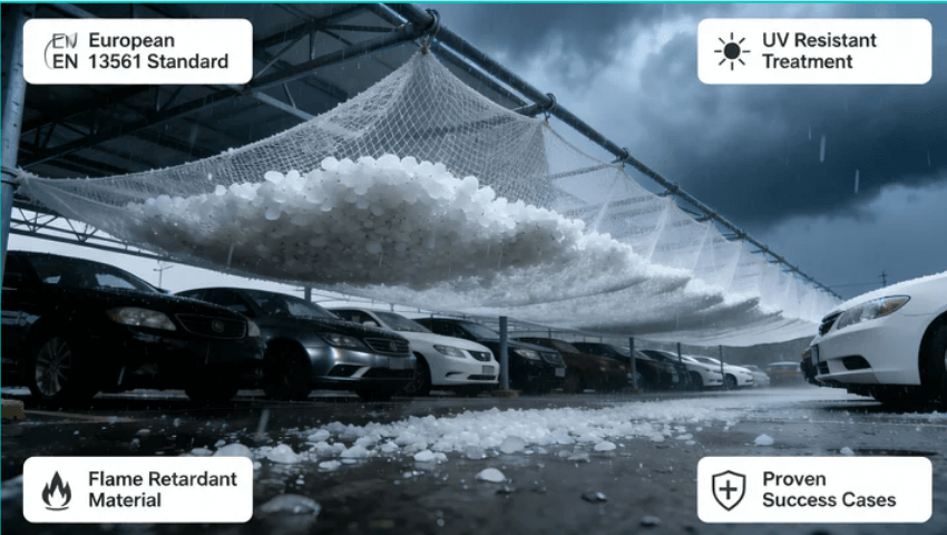 filet anti-gr&ecirc;le