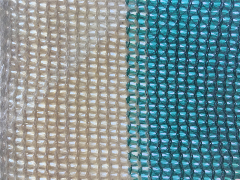 Filets d'ombrage en plastique imperméables colorés pour l'extérieur