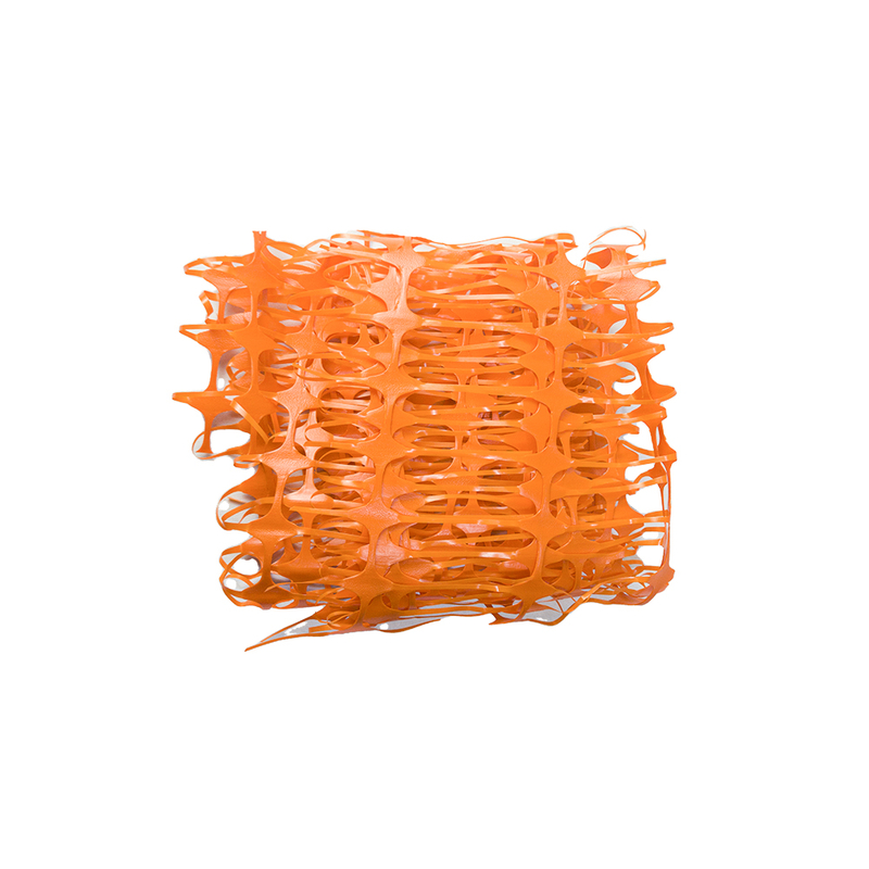 Filet de clôture orange 1X50m Clôture en treillis plastique