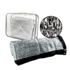 Tissu argenté UV en aluminium Foil Mesh tissu Sun Shade Net pour voitures